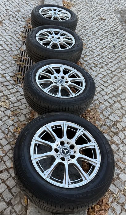 Jantes 16 Mercedes originais w205 C - 2018 (3 pneus bons )
