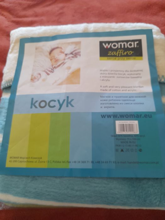 Kocyk womar zaffiro