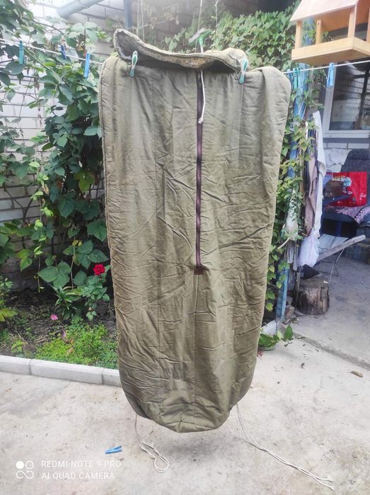 Ватный спальный мешок размер 162-75