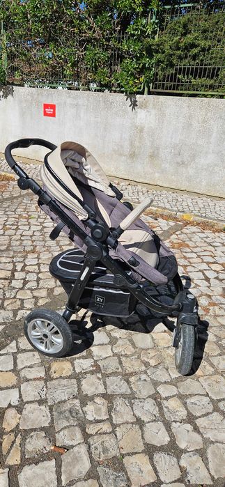 Carrinho bebê Trio completo