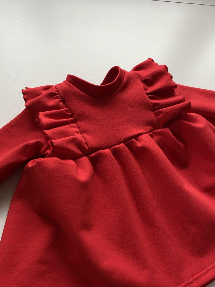 Sukienka dla dziewczynki handmade święta sesja SimpleSew