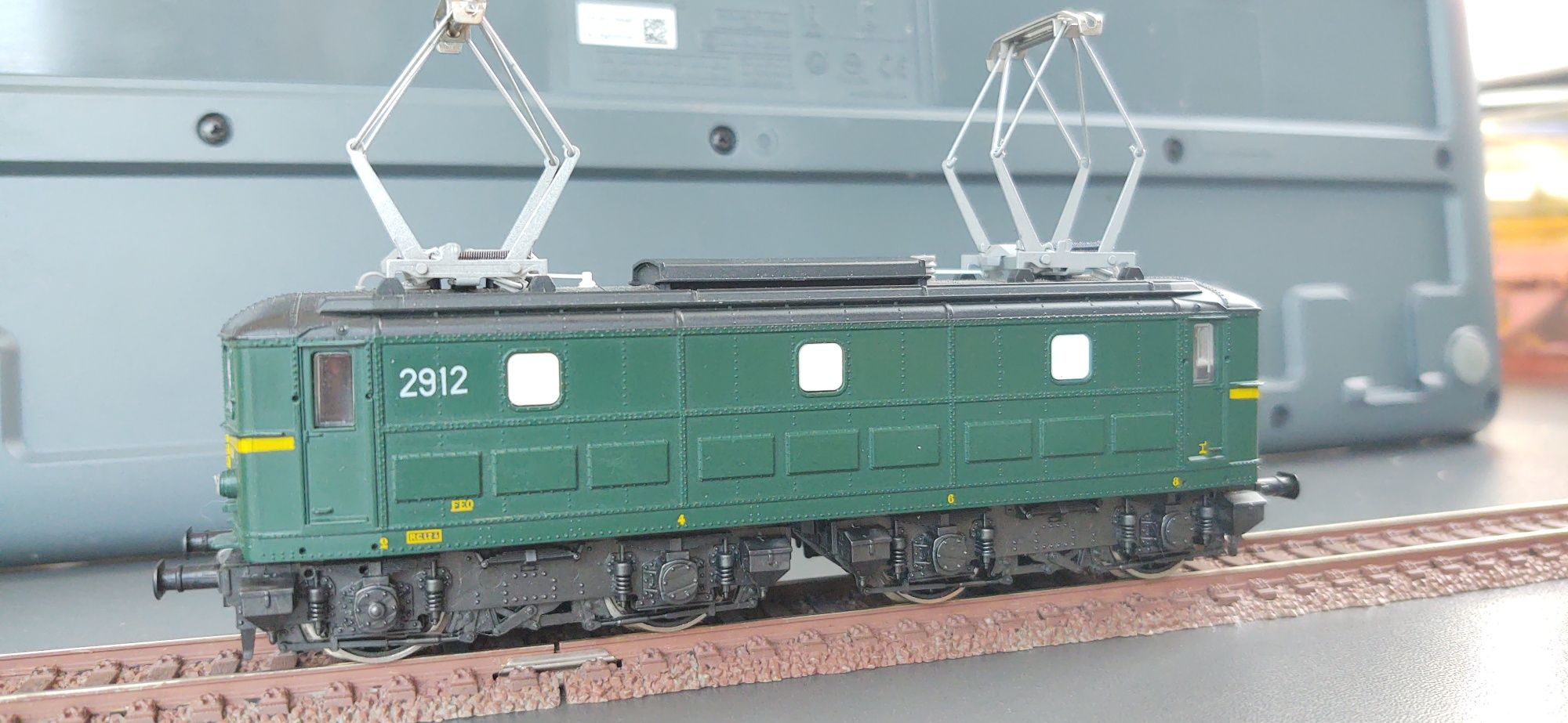 Lokomotywa elektrowóz Roco HLE 29 Series 2912 SNCB/NMBS. H0