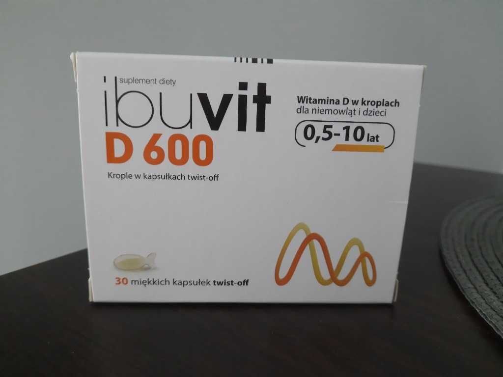 Ibuvit D 600 Wit.D dla dzieci 0,5-10lat 25 kapsułe