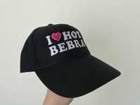 Кепка Бейсболка I Love Hot Bebra Бебра