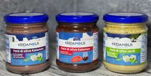 Паштет Eridanous Pate di olive з оливок,сиром,томатами  190 г
