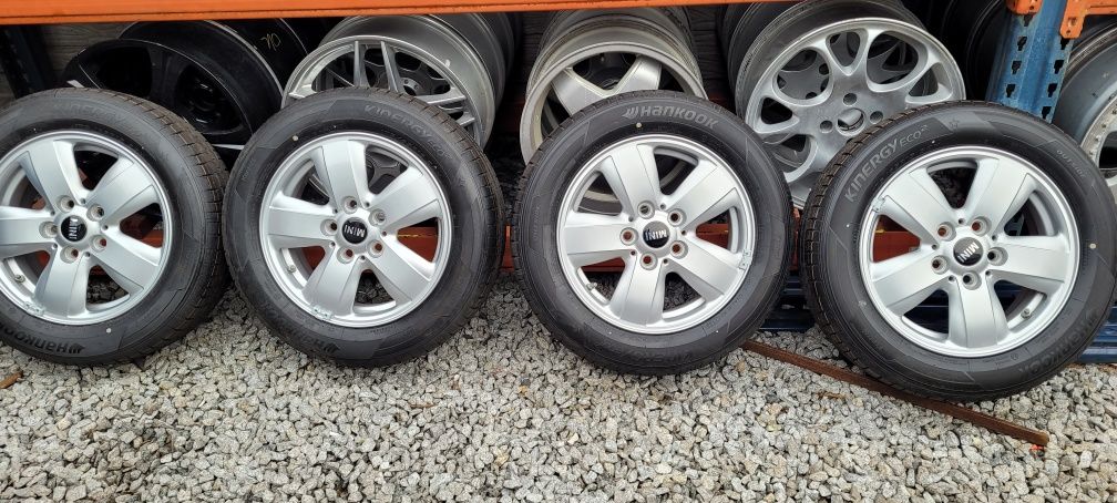 Nowe Oryginalne felgi Mini 15'  + opony Lato nowe