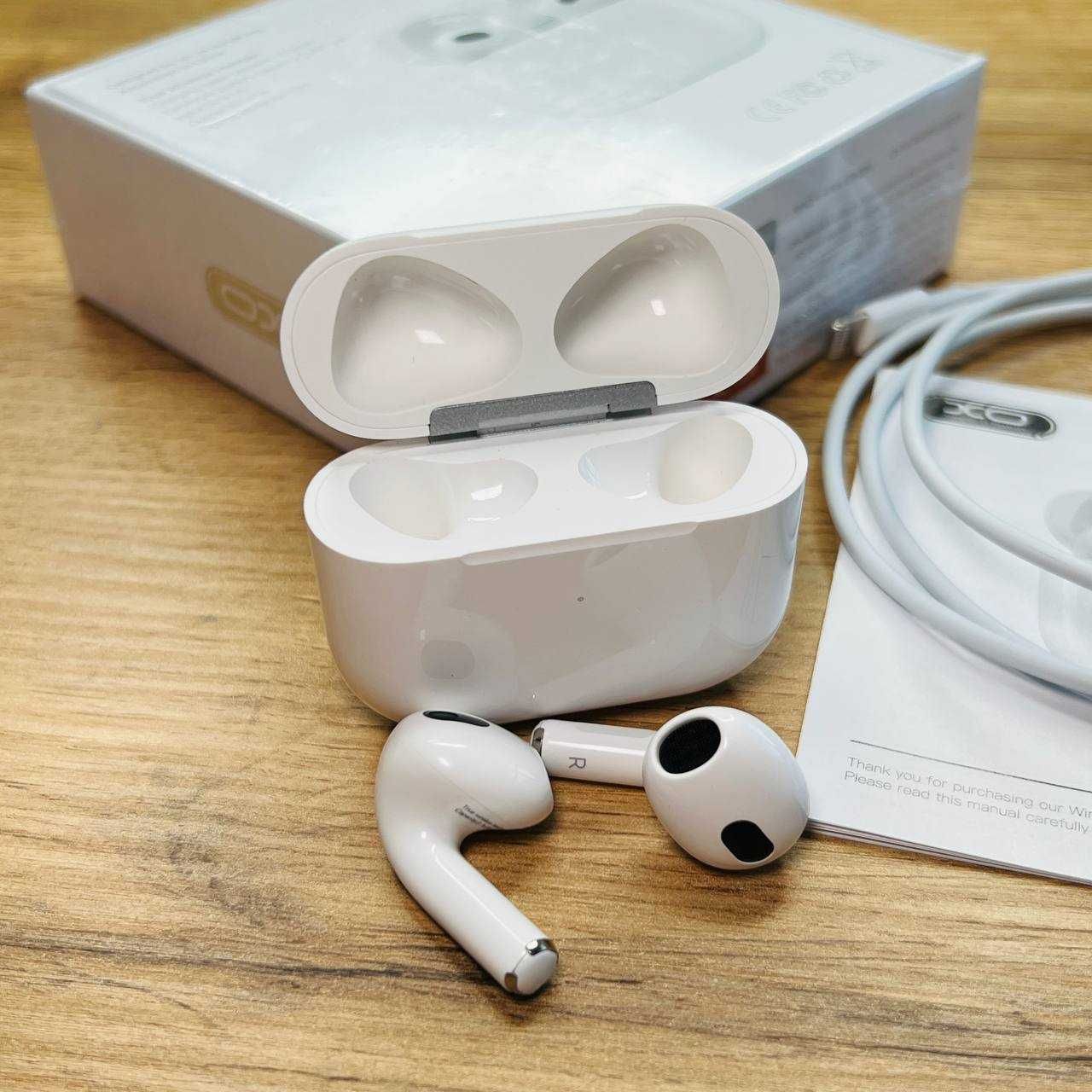 Беспроводные наушники AirPods 3 от фирмы XO-EF41 с гарантией на 1 год