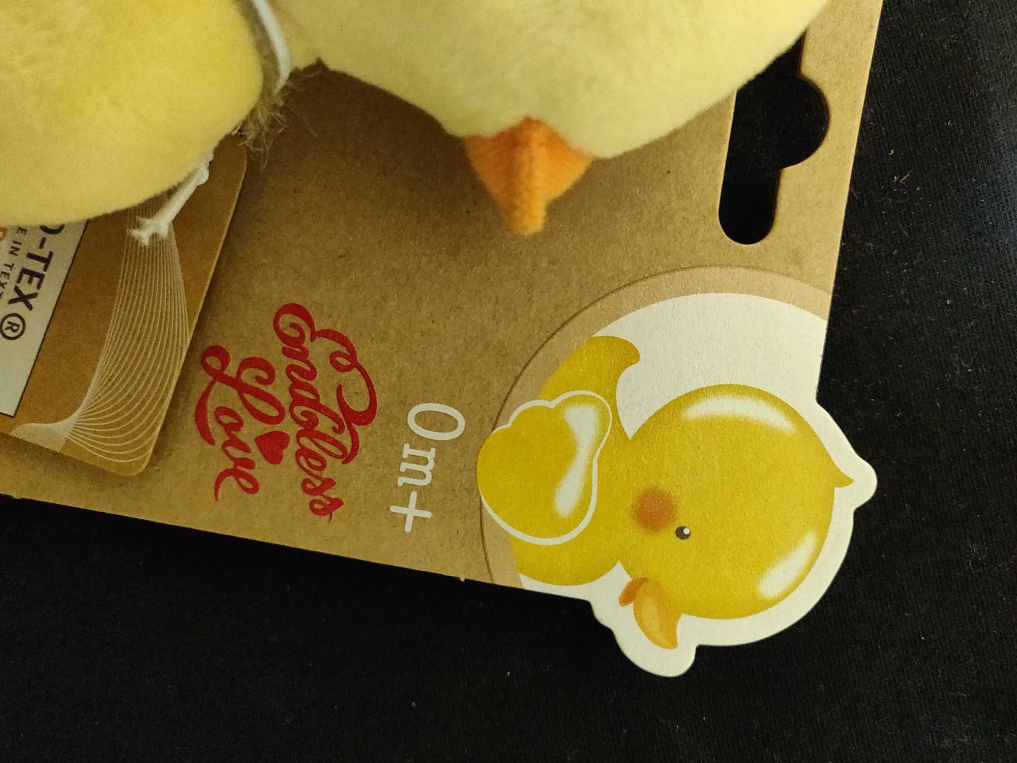 Chocalho em forma de anel soft ducky – Novo