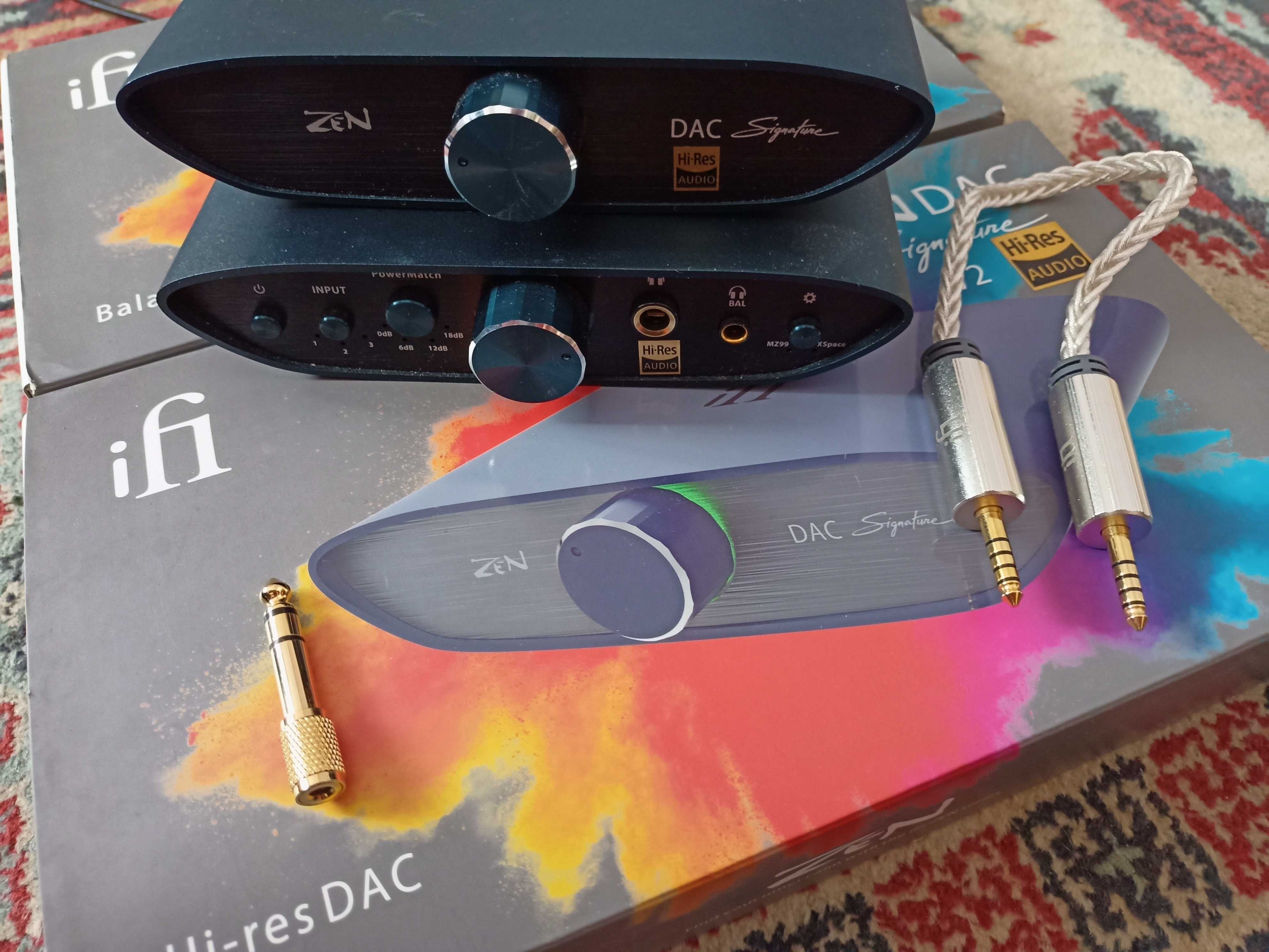 IFI Audio Zen Signature SET+IFI Audio iDefender USB+Hifiman Sundara CB