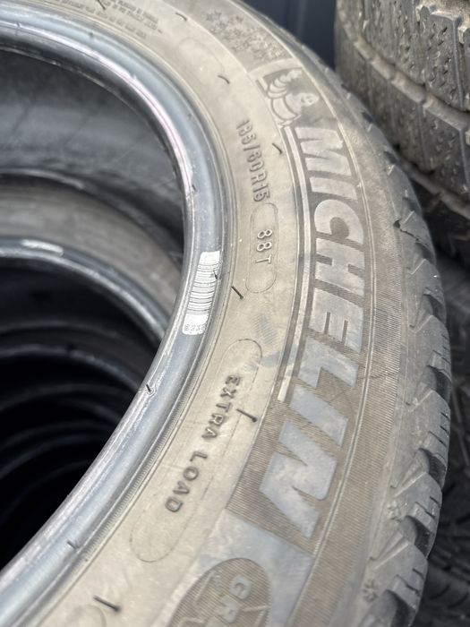 Шини резина 185/60/15 r15 Michelin пара зимні