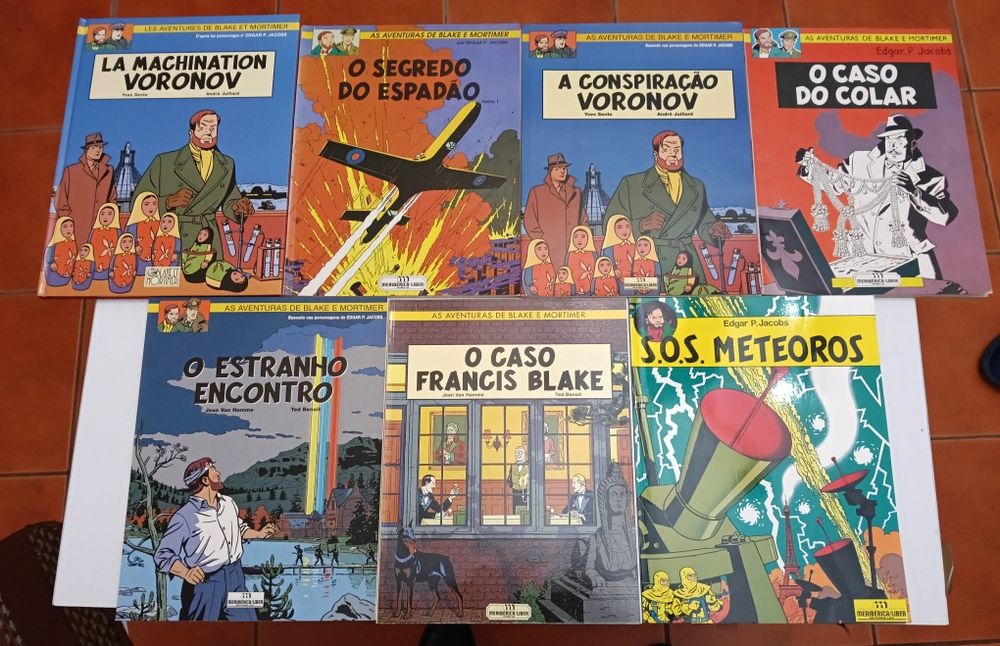 29 Álbuns Blake e Mortimer desde 1964