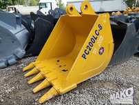 Nowa łyżka TL 107cm do koparki Miller fi 80