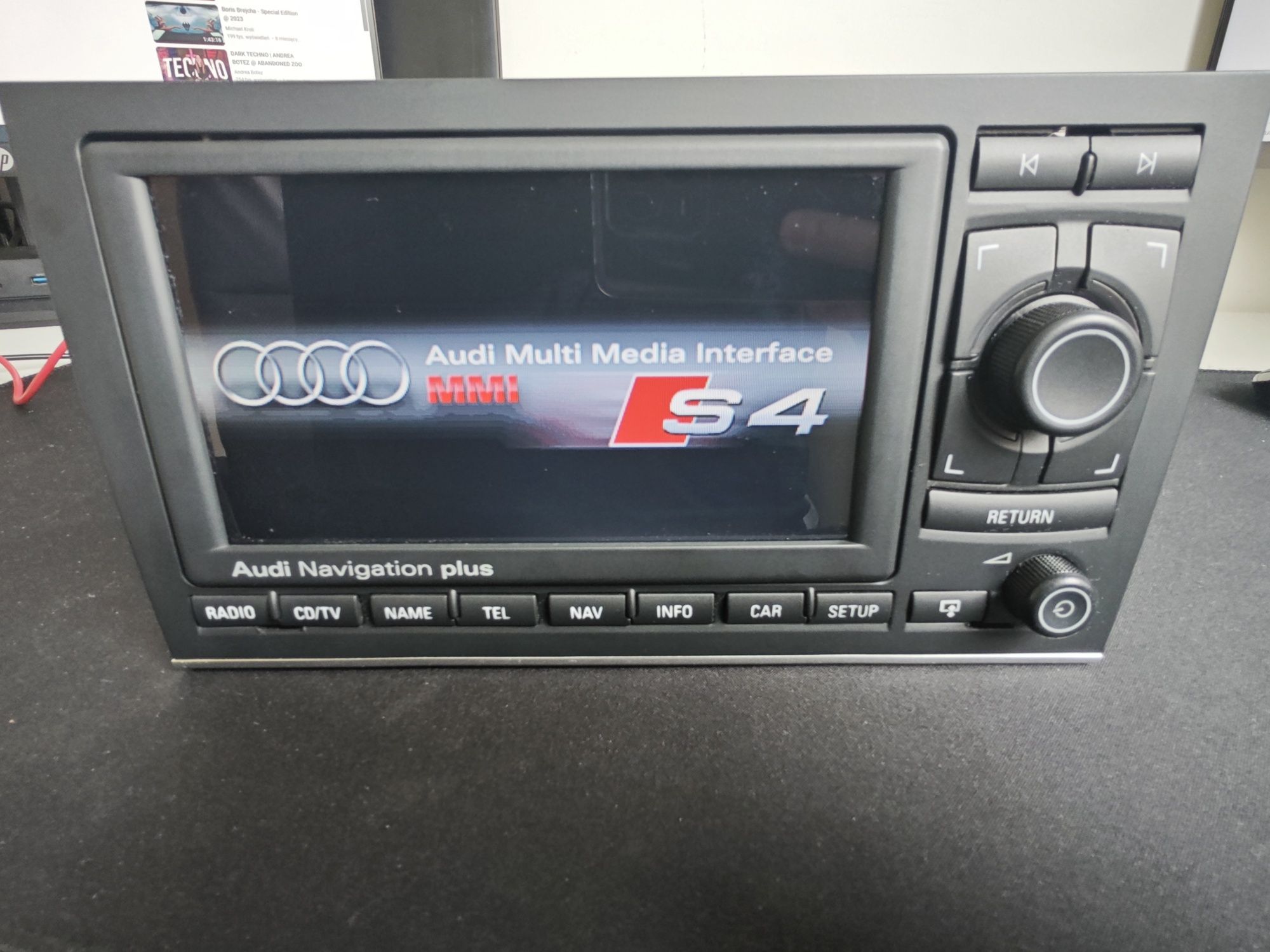 Radio Rns-e audi a4 b6 b7 seat exeo audi navigation plus rns VW zestaw