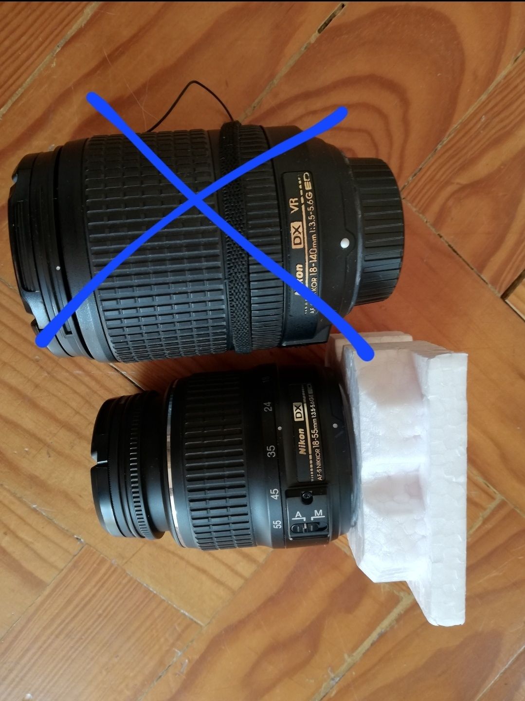 Nikon 3200 + lente 18-55