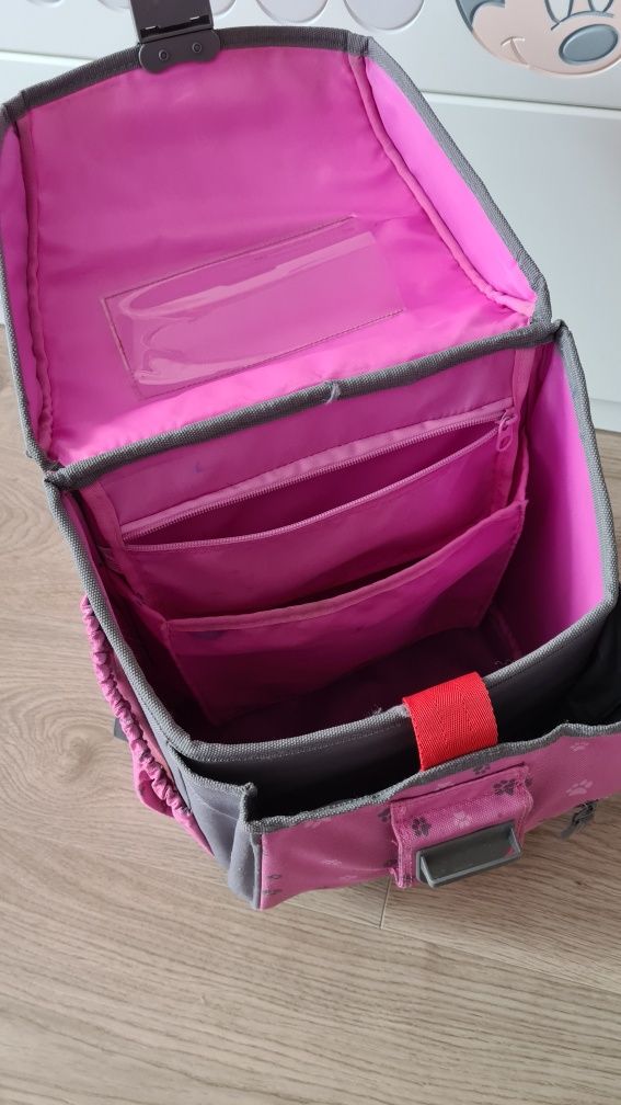 Hama tornister/plecak Pink Dog + piórnik gratis dla dziewczynki OKAZJA