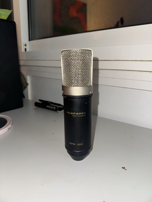 Microfone Marantz MPM-1000 – Excelente Estado!