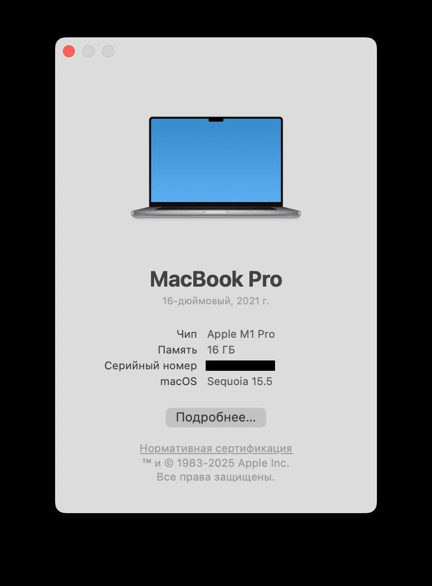 MacBook Pro 16 Mid 2021 (MK193) Space - 1.050$ - EmojieStoreМагазин