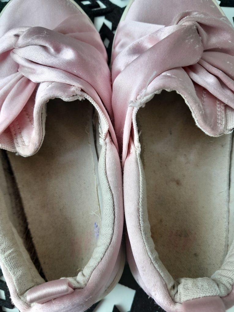 Trampki trampeczki buty buciki różowe rozm 28