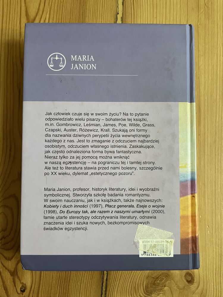 Żyjąc tracimy życie Maria Janion