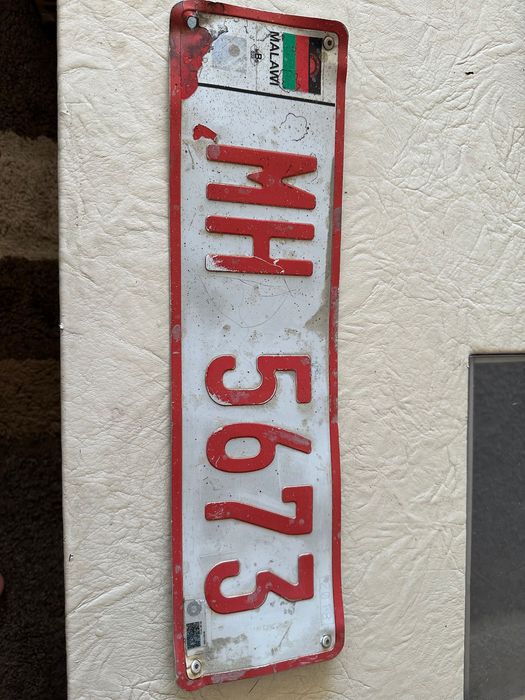 tablica kolekcjonerska z Malawi w Afryce