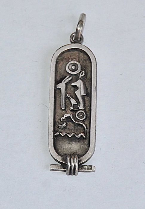 Pendente Antigo em prata do Egipto