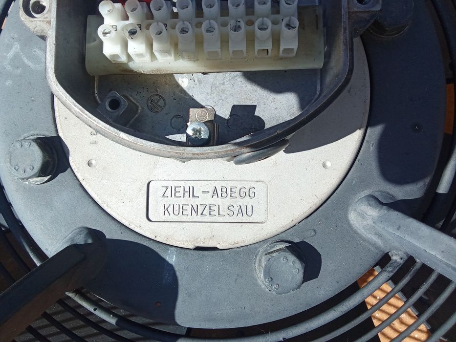 Wentylator nawiew wiatrak mieszacz