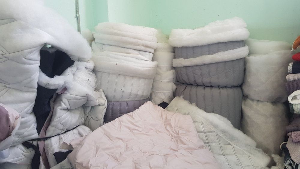 Стеганная плащевка на силиконе 110 грн/м