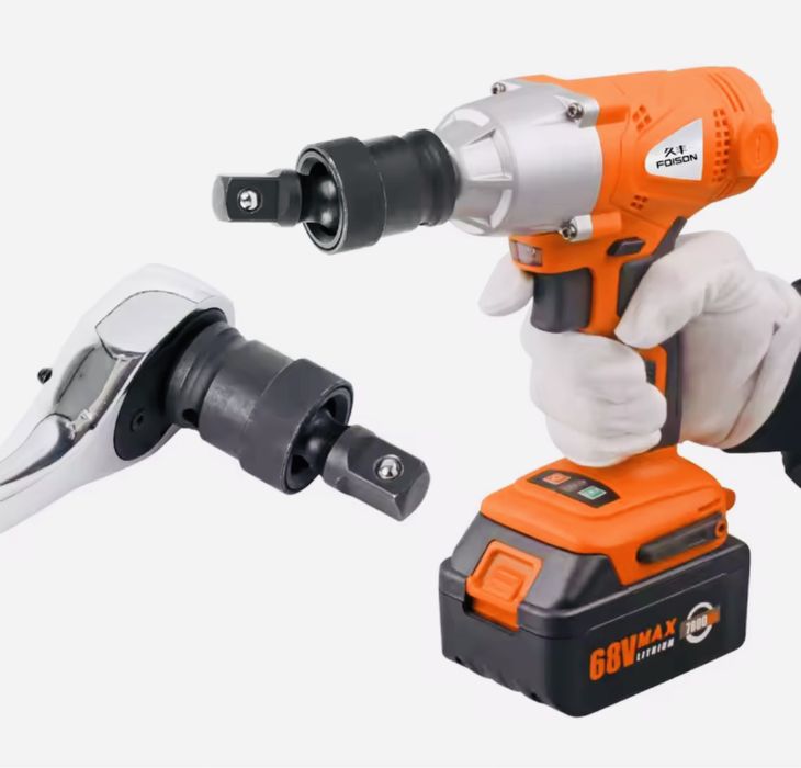 Наконечник гайковерта трещотки поворотний 1/2 карданчик ударний підсил