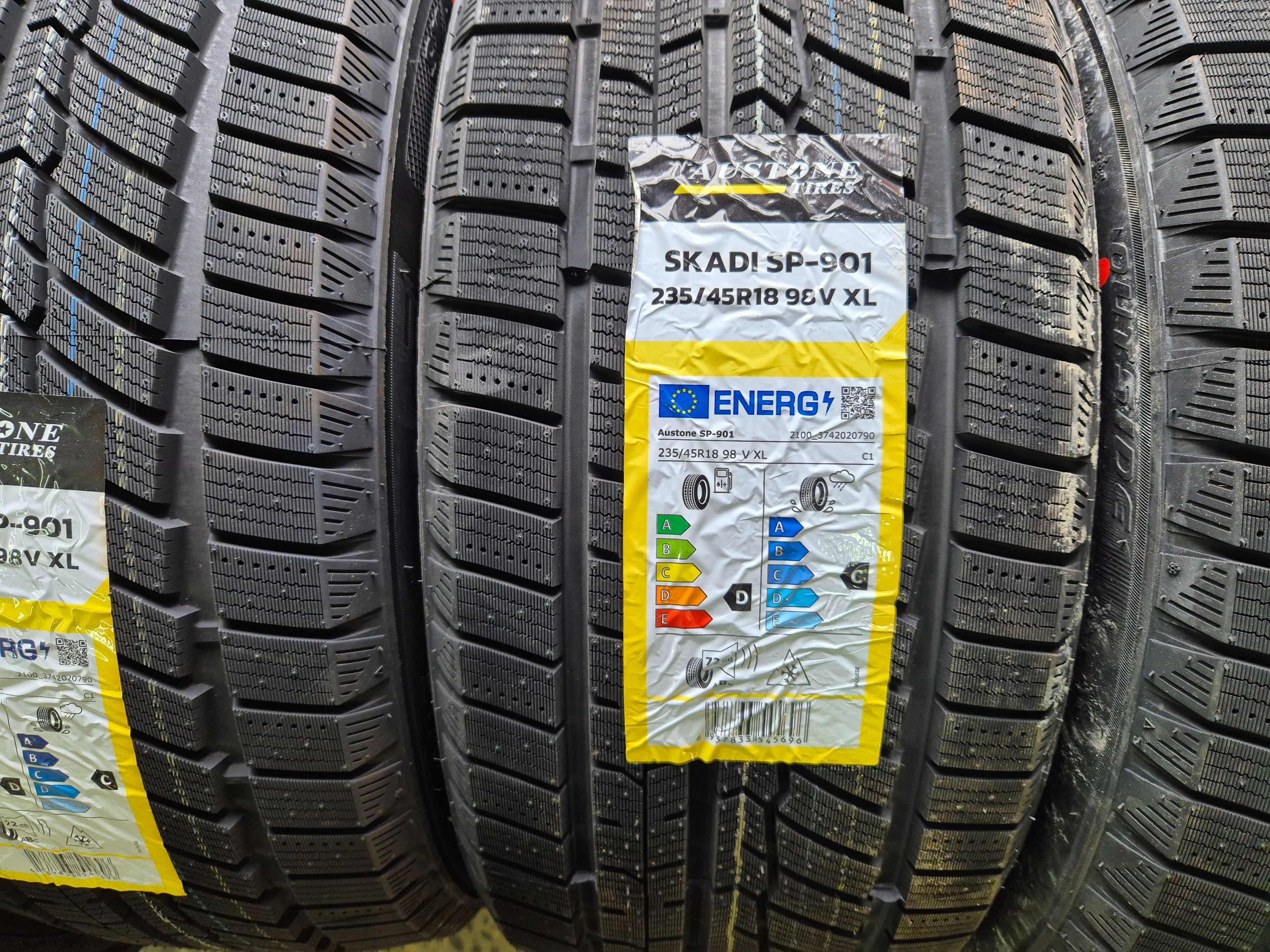 235/45r18 austone nowe opony zimowe 2szt dostepne montaz w cenie !