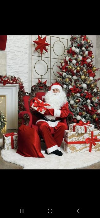 Новый год Санта Клаус детские утреники  поздравление в школе  детском