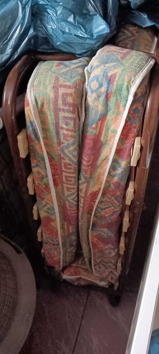 Łóżko turystyczne , polowe składane