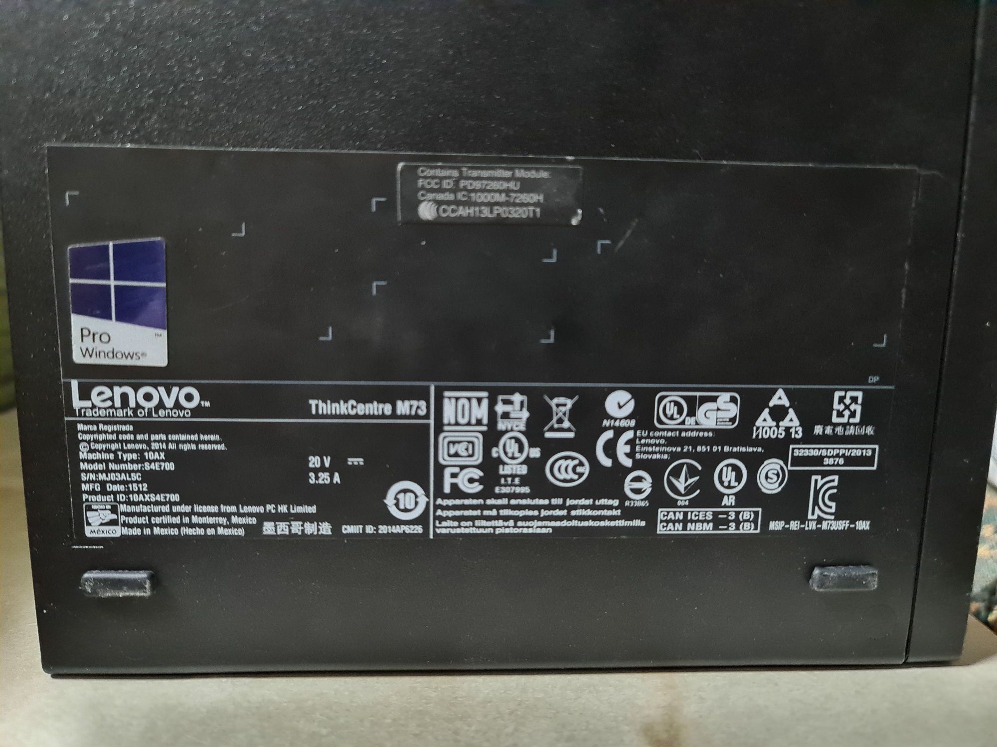 Продам mini PC Lenovo