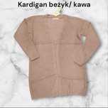 Kardigan w 3 kolorach czarny, kawa i granat