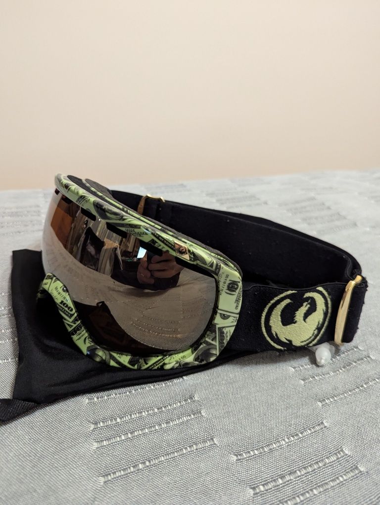 Горнолыжная маска  DRAGON D1 Dollar.