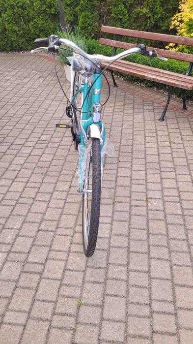Sprzedam nowy rower miejski 28 Storm Barcelona kolor miętowy