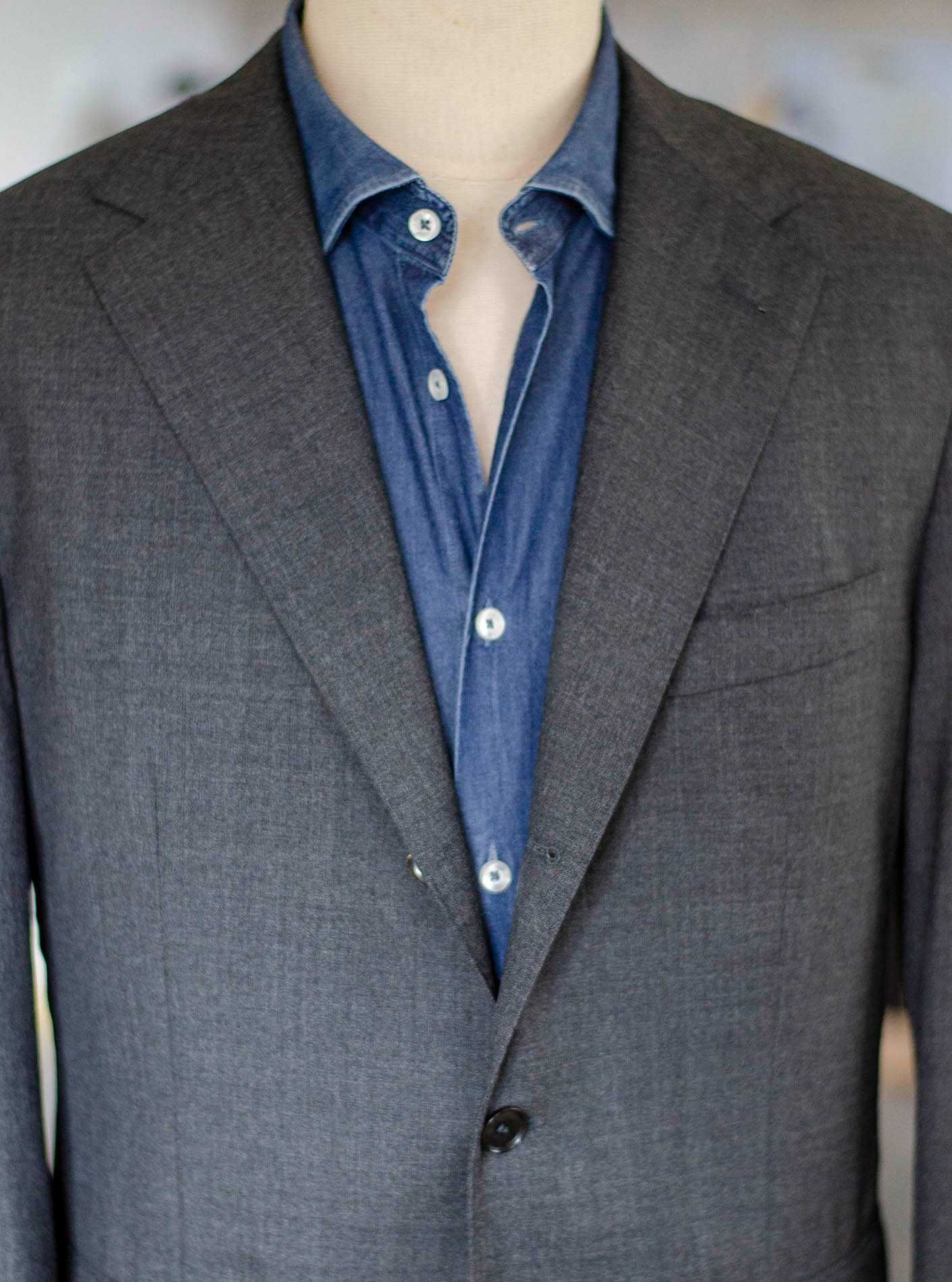 Marynarka Bespoke, MTM r54, half canvas, Manufactum, 100% wełna 4ply