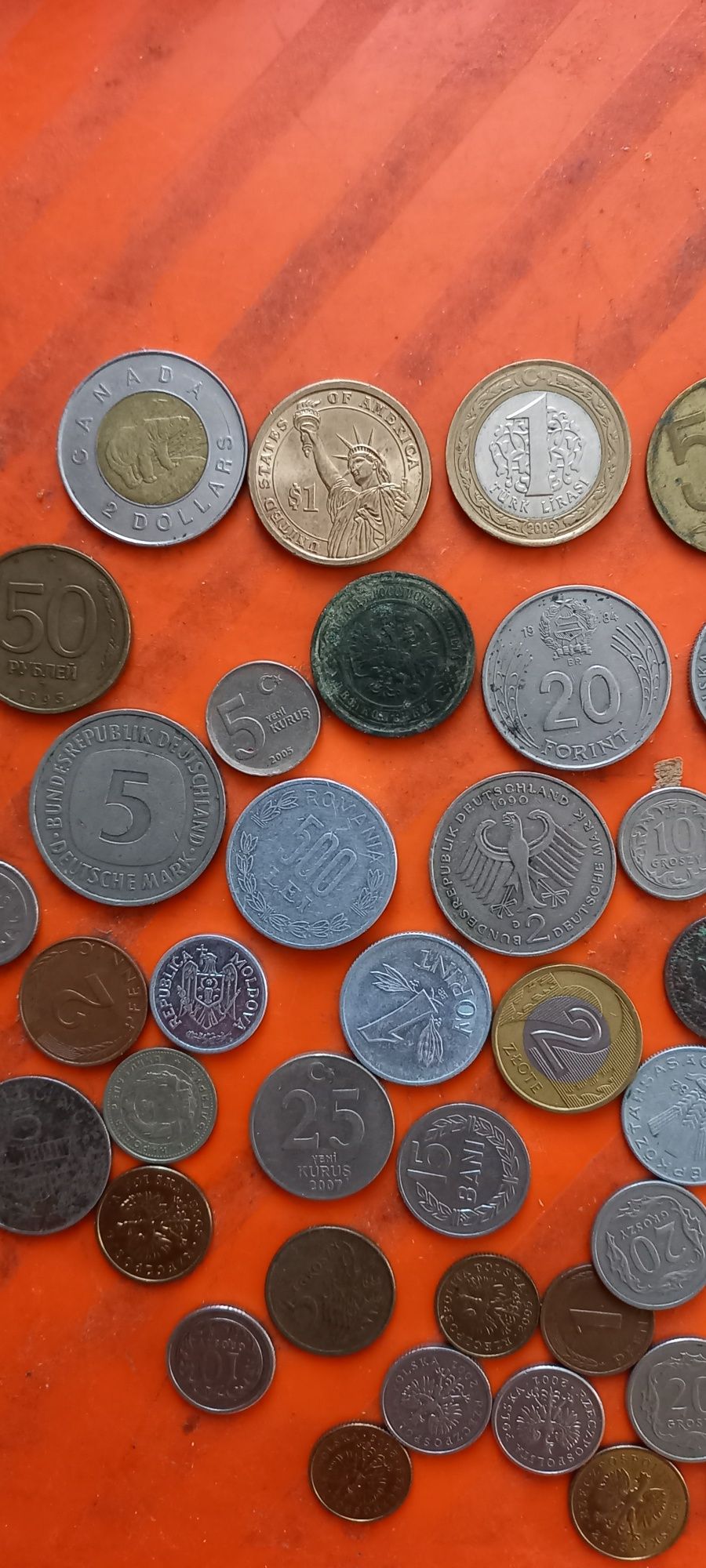 Mонети різні. Різних років.