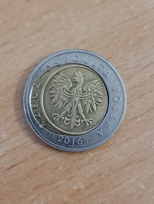 Destrukt 5zl 2016 rok moneta kolekcjonerska