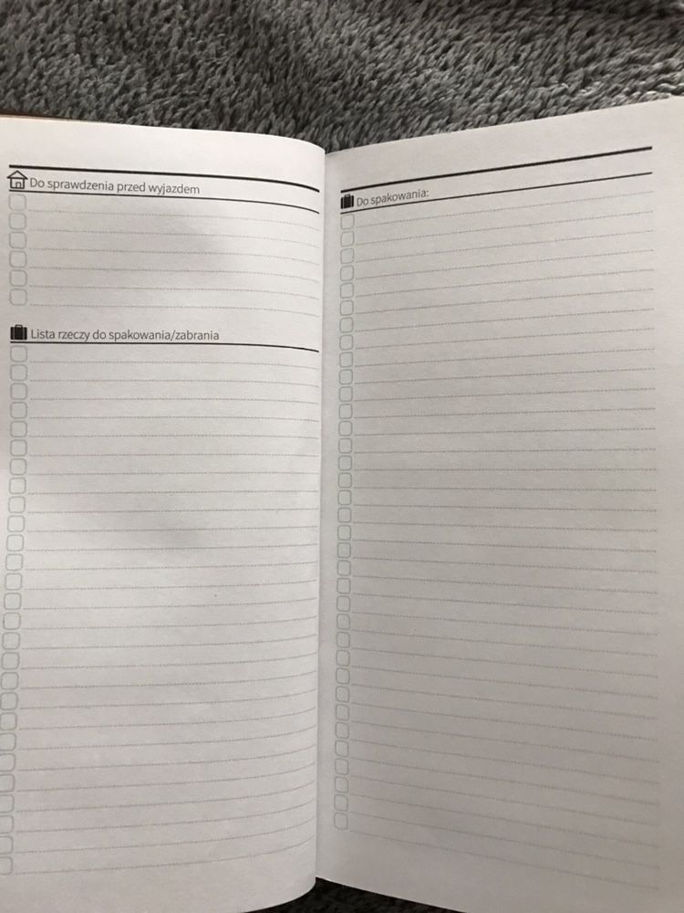 Planner podróży