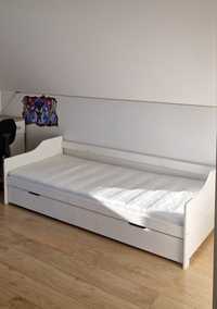 Łóżko dziecięce drewniane podwójne Mogano 90x200 cm