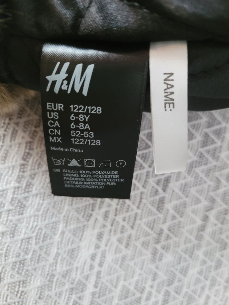 Czapka H&M rozmiar 122/128