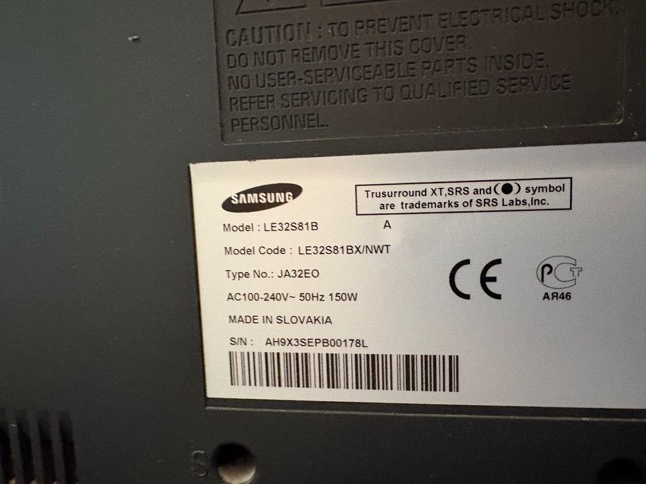 Телевізор Samsung LE32S81B 32"