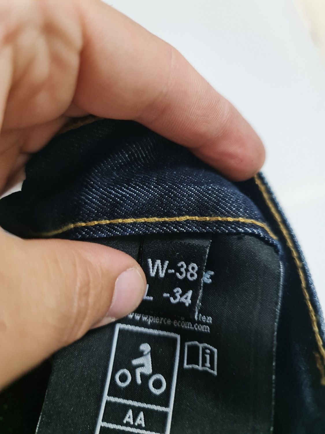 Jeansy motocyklowe Course rozm. W:38 L:34 kevlar