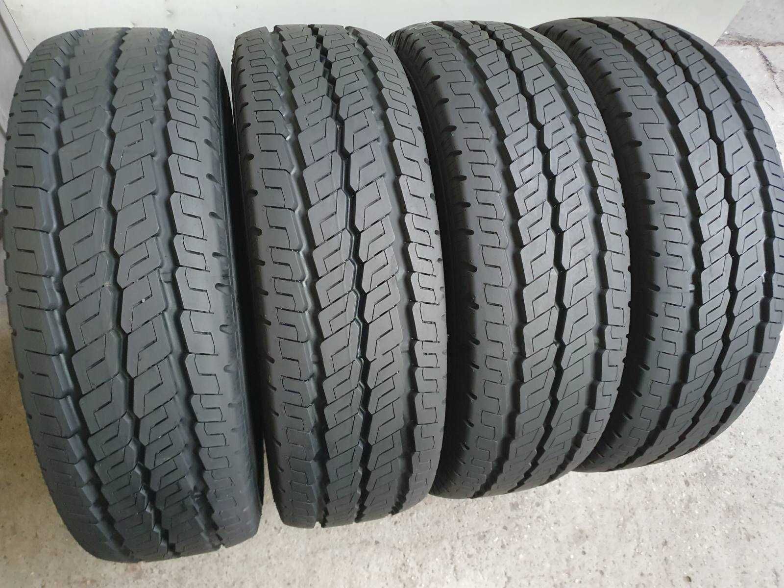 4x Continental Vanco Camper 225/75r16C 9,5mm jak nowe 2023r
