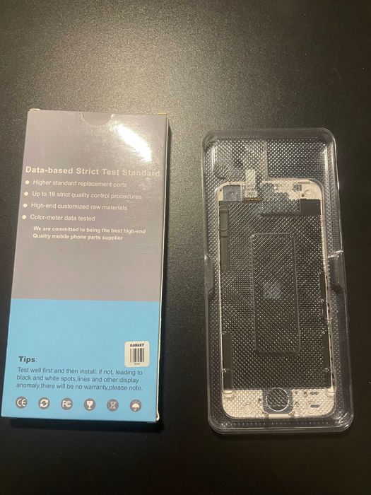 iPhone 5s 5SE 1.gen ekran wyświetlacz LCD biały refurb