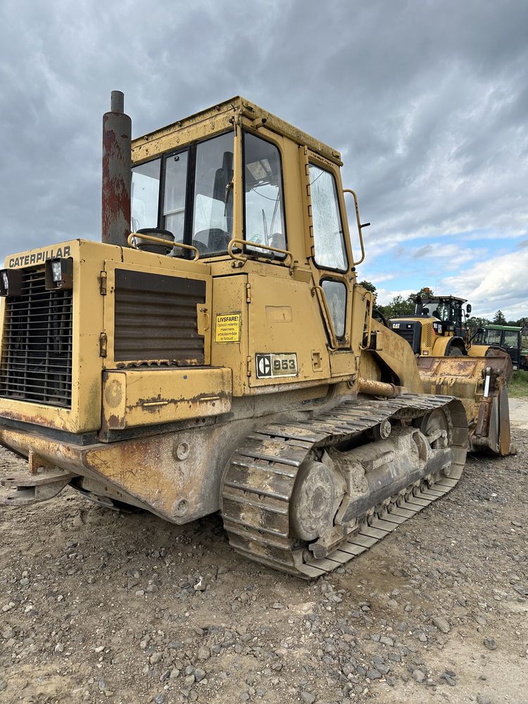 Spychacz CAT 953 ładowarka spycharka gąsienicowa