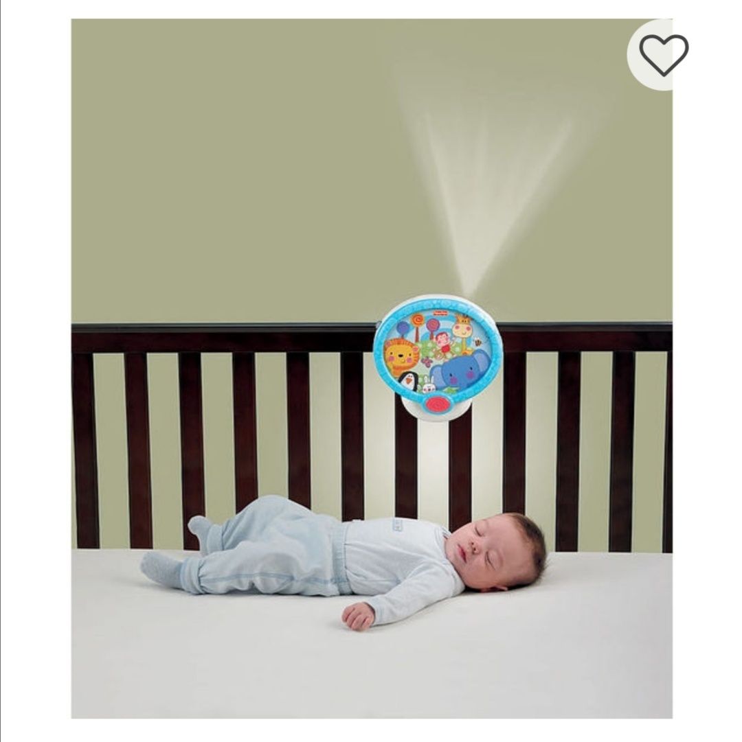 Karuzela z projektorem i pilotem , Fisher Price, stan bdb