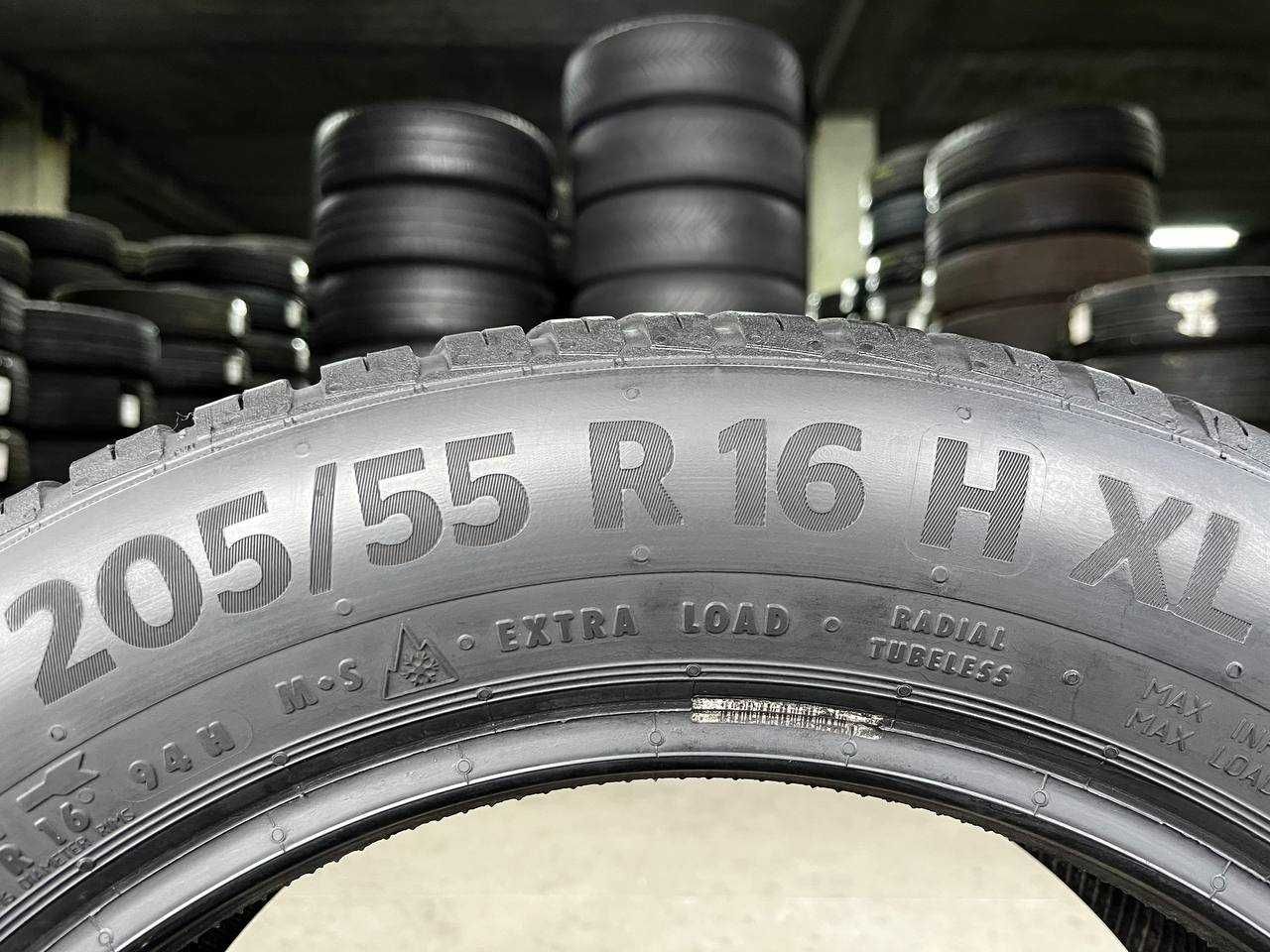 Резина б/в всесезон 205/55 R16 CONTINENTAL ALLSEASONCONTACT