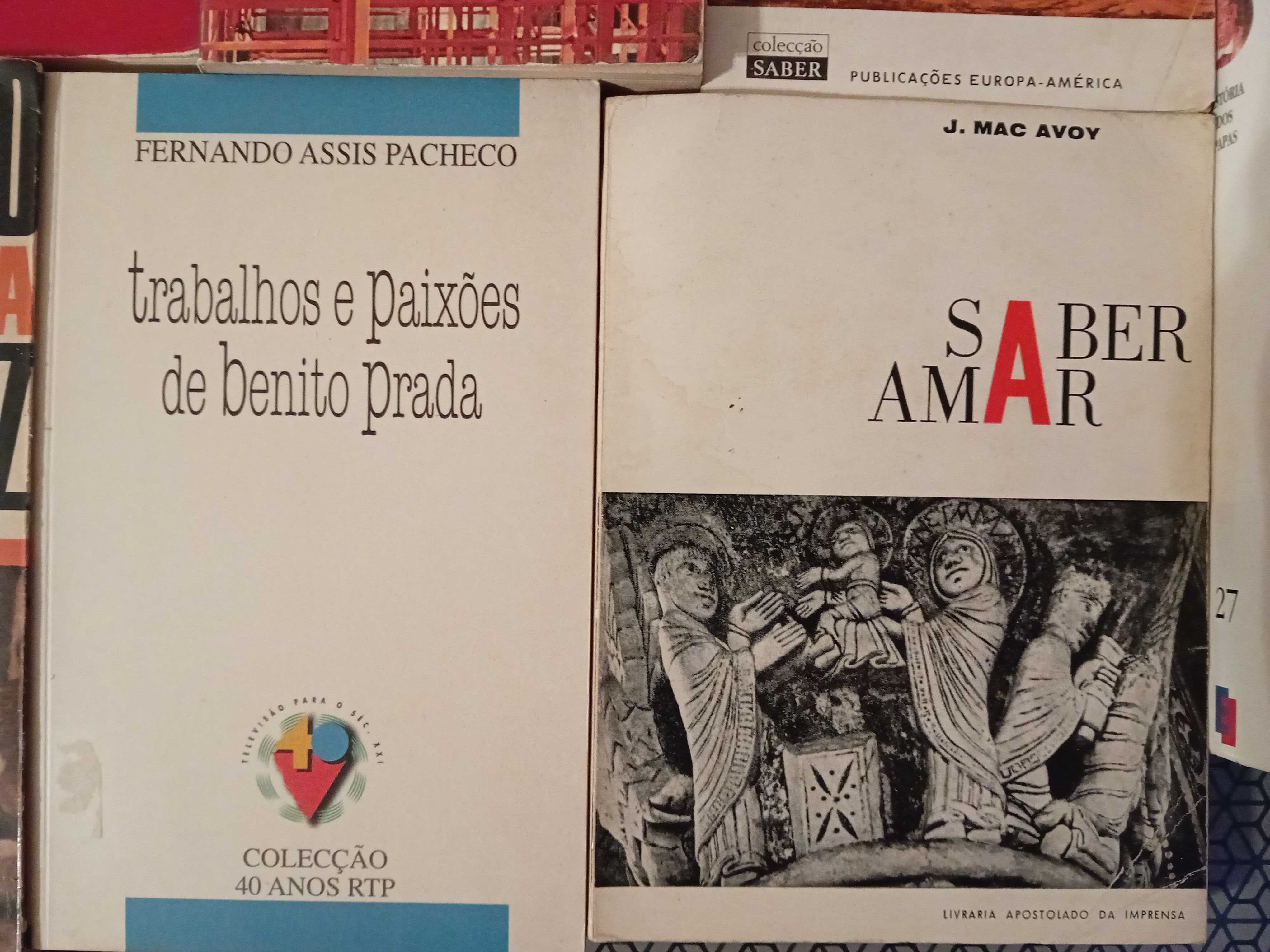 Livros Antigos e Recentes de Vários Géneros - Portes Grátis.