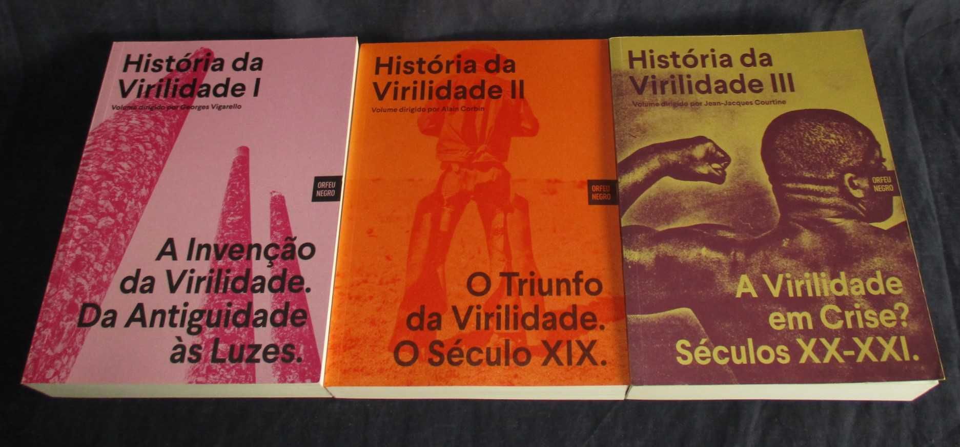 Livros História da Virilidade 3 Volumes